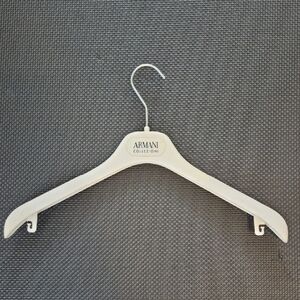 Armani Collezioni off White Velvet Hanger